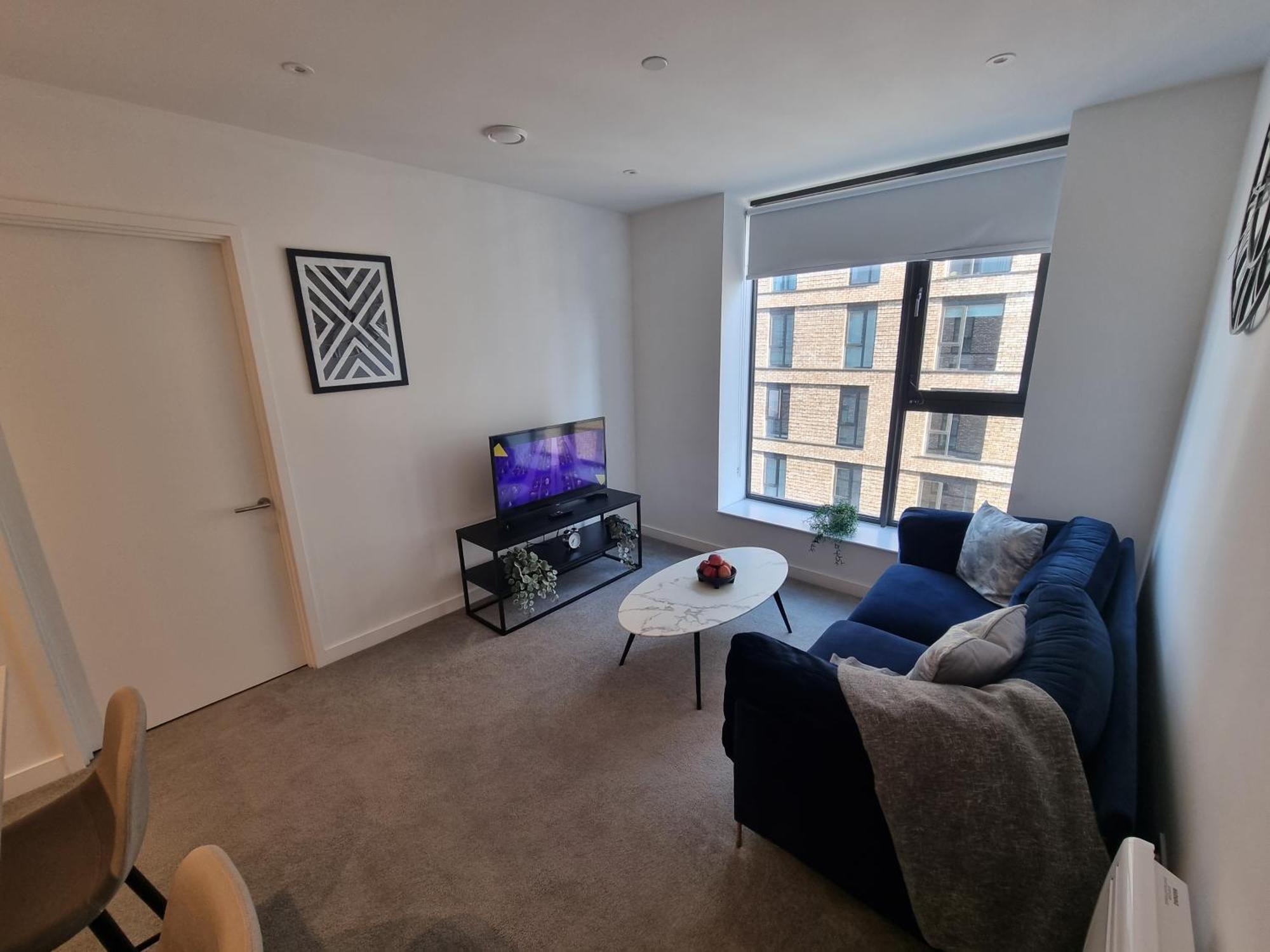 Trafford Suite Modern 1 Bed With Cinema Room Manchester Eksteriør billede